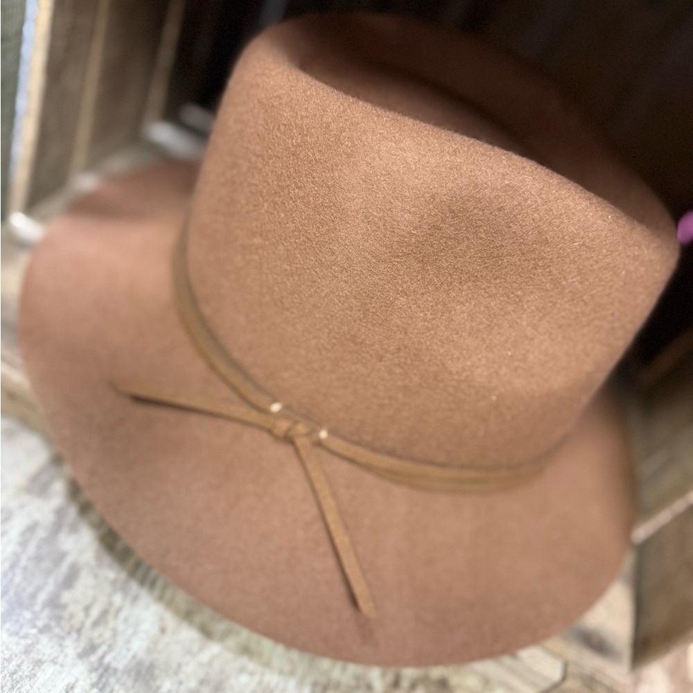 Elegant Brown Women's Fedora Hat